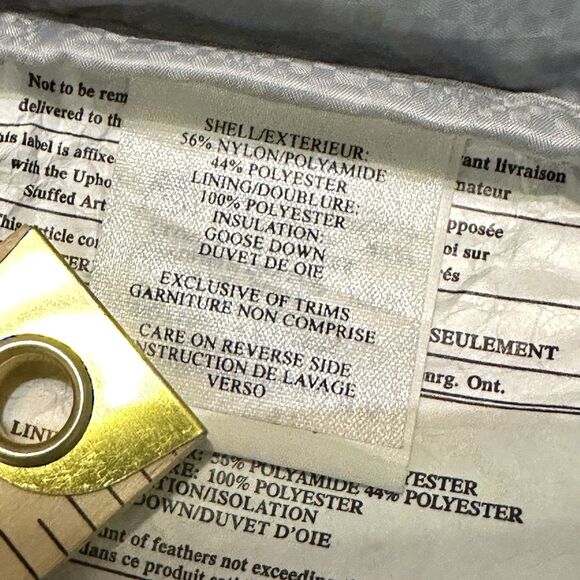 Marmot Guides Goose Down Puffer Jacket Mens Size Large Blue - Picture 12 of 15